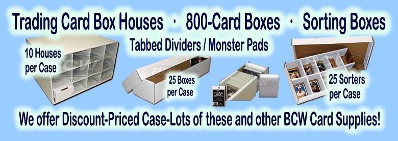 BCW Storage Boxes LP/RECORD SIZE 10ct/CASE LOT  